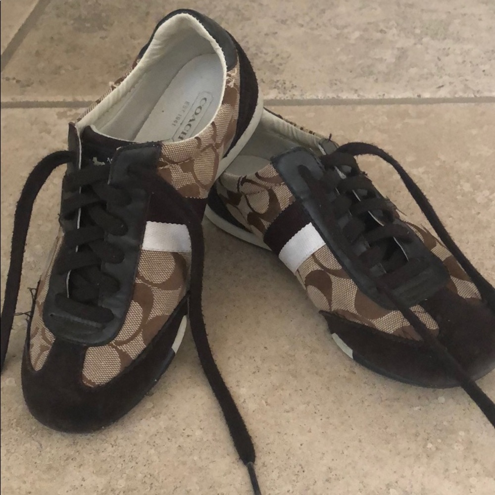 Coach sneakers.